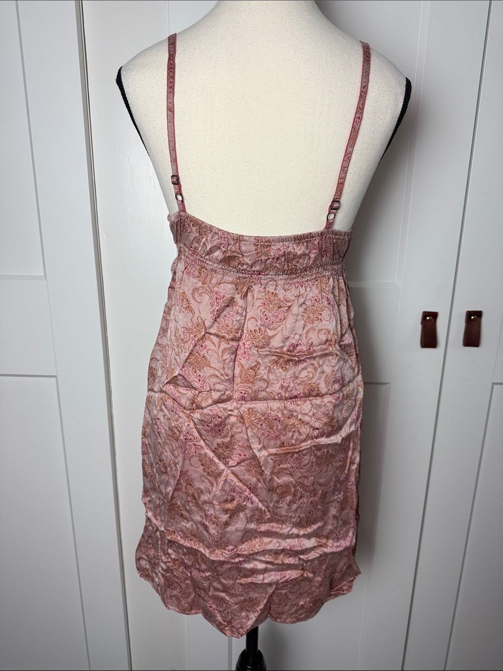 Vintage Victoria Secret Y2K 100% silk chemise slip dress cottage core euro small - Picture 5 of 8